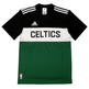 Adidas Camiseta NBA Celtics Winter Hoops (negro/blanco/verde)