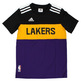 Adidas Camiseta Niño NBA Lakers Winter Hoops (negro/amarillo/purpura)