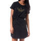 Adidas Vestido Mujer Original Tee Dress (negro/oro)