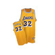 Adidas Camiseta Lakers Original Bordada Magic Johnson (amarillo)