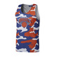 Adidas Camiseta Reversible Knicks Mesh (blanco/azul/naranja)