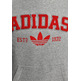 Adidas Originals Sudadera Slim Fleece (gris/rojo)