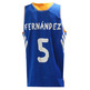 Camiseta Rudy Fernández Real Madrid Basket 13/14 (azul/blanco)