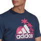 Adidas AEROREADY Vacation Sunset Logo Graphic Tee