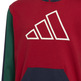 Adidas Basketblall Young Lil Stripe Hoodie "Team Victory Red"