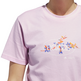 Adidas Elements Radiate Floral Graphic T-Shirt "Clear pink"