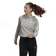 Adidas Essentials 3-Stripes Cropped Hoodie