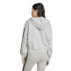 Sudadera Adidas Essentials 3-Stripes French Terry Full-Zip  "Grey"