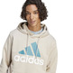 Adidas Essentials Fleece Big Logo Hoodie "Beige"