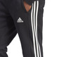 Adidas Essentials Fleece Slimfit 3-Stripes Pants "Black"