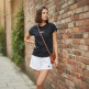 Camiseta Adidas Essentials Linear "Black"