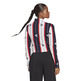 Adidas Essentials Pin Stripe Allover Print Long-Sleeve Top