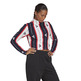 Adidas Essentials Pin Stripe Allover Print Long-Sleeve Top