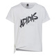 Adidas Girls Dance Knotted Tee