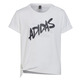 Adidas Girls Dance Knotted Tee
