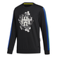 Sudadera Cuello Redondo Adidas Harden Fleece Crew "Black"