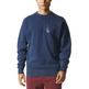 Adidas ID Snow Wash Crew Fleece (Navy)