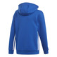 Adidas Junior YB MH 3-Stripes Full Zip Hoodie