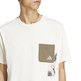 Adidas Lens Elevated Pocket Graphic Tee "White"