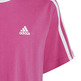 Adidas Loose cotton T-shirt 3-Stripes Essentials Boyfriend