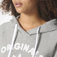 Adidas Originals Hooded Sweat W (Medium Grey Heather)