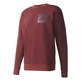 Adidas ID Snow Wash Crew Fleece (maroon)