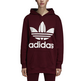 Adidas Originals Oversized Trefoil Hoodie W (Maroon)