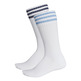 Adidas Originals Solid Crew Sock 2pp (AS0H Blue/White/collegiate navy)