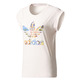 Adidas Originals The Farm Boyfriend Roll-Up Tee W "Floralita" (halo pink)