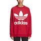 Adidas Originals Trefoil Oversized Crew W (Real Red)