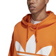 Adidas Originals Trefoil Oversized Hoodie Orange