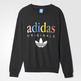 Adidas Originals W Light Sweater "Disco" (black/multicolor)
