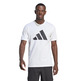 Adidas Train Essentials Feelready Logo Training T-Shirt  "White"