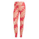 Adidas x FARM Rio 7/8 Leggings "Tomato - Spring Yellow"