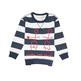 Amor Por Favor Junior Striped Sweatshirt