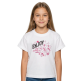Camiseta Niña  Champion GRAPHIC CREW NECK "White"