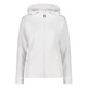 Campagnolo Women's 4-way stretch full zipper hooded "White"