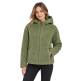 Chaqueta con capucha de pelo sintético Campagnolo "Green Tea"