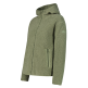 Chaqueta con capucha de pelo sintético Campagnolo "Green Tea"