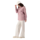 Campagnolo Women's faux fur teddy sweatshirt "Romantic Rose"