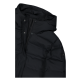 Campagnolo Women's long padded down jacket with hood "Black"