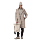 Chaqueta acolchada larga Campagnolo "Kaki"