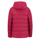 Chaqueta acolchada  con capucha Campagnolo  "Amaranto"