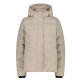 Chaqueta acolchada con capucha Campagnolo "Kaki"