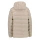 Chaqueta acolchada con capucha Campagnolo "Kaki"