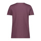 Campagnolo Women's T-shirt in Organic Cotton "Plum"