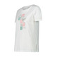 Campagnolo Women's T-shirt in organic cotton "White-Rose"