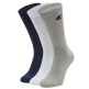 Calcetines Champion 3 Pack Crew C Logo "Navy-White-Grey"