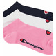 Champion 3 pairs Pack of low socks "Pink"