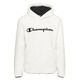 Champion Authentic Legacy Sherpa Top Hooded Fleece "White-Black"